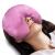 Atsuwell Sinus Mask, Warm Cold Compress Eye Mask for Dry Eyes, Migraines, Headache, Sinus Pressure Relief and Relaxation, Eye Pillow Microwavable Face Heating Pad, Pink