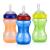 Nuby No Spill FlexStraw Cups 12+Months Neutral 3 Pack 10 oz (300 ml) Each