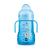 MAM Trainer+ (220 ml) Drinking Bottle for Transition to a Cup with drip-Free Teat spout and Handle 4+ Months Elephant Blue