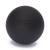 Massage ball 6cm diameter -as a lacrosse ball and fascia ball for self-massage and for trigger point therapy (precise treatment of tension) 1. Color (black)