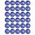 30 NHS 75 Years Hospital Cupcake Toppers Edible Wafer Paper Fairy Cake Toppers Birthday Cake Decorations