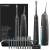 Mouth Armor Complete PRO Dental Set - Cordless Water Flosser & Electric Toothbrush Combo - Brush & Floss - Whiter Teeth & Healthier Gums - Great for Braces (6)