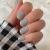 24pcs False Nails Short for Women Stick on Nails Press on Nails Removable Glue-on Nails Fake Nails Women Girls Nail Art Accessories (Pee Green)