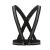 Aykrm warning vest bicycle Reflector vest jogging safety vest adjustable easy for running motorcycle running reflective for adults children black 1