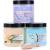 Bath Salts for Soaking  Spa Luxetique Epsom Salts Gifts Set for Women  Bath Salts for Women Relaxing  Epsom Salts Bulk with Wooden Scoop  Epsom Salts for Soaking Bath Set Mother's Day Gifts for Mom Purple 1.05 Pound (Pac...