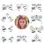 Face Gems, 10 Sets Mermaid Face Jewels Festival Face Gems Rhinestones Rave Eyes Body Bindi Temporary Stickers Crystal Face Stickers Decorations Fit for Festival Party(10 Sets collection) 10 Count (Pack of 1)