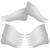 6 Pairs Cotton Moisture Socks Foot Spa Socks Moisturising Socks for Dry Hard Cracked Skin White