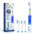 Seago Electric Toothbrush for Children from 3 Years with Colorful LED Light 4 Brush Heads Smart Timer Waterproof IPX7 SG977 Blue