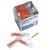 Interprox Plus Interdental Brushes Box of 100 (Orange Super Micro) Grey orange white 100 Count (Pack of 1)