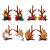 Beaupretty 4 couples Christmas deer antlers Hair clips Cute antlers Christmas hairpins Merry Christmas party Headgear Headgear for Children (style 1) Image 1