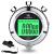 Rolilink Stopwatch,Metal Stop Watch for Sports Waterproof Stopwatches Timer for Sports and Competitions 2 Lap With Backlight-metal