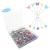 200pcs Sewing Pins Flat Head Straight Pins with Butterfly and Flower Colored Heads  Long 2.16inch Quilting Pins for Dressmaker  Craft  Sewing Project and DIY Decoration (Butterfly and Flower)