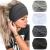 Kavya Wide Headbands For Women's Hair Soft Headband Head Bands Adult Women Elastic Head Band Knotted Hairbands Fashion Hair Accessories For Women (Grey)