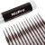 Nicpro Micro Detail Paint Brush Set 15 Small Professional Artist Miniature Fine Detail Brushes for Art Watercolor Oil Acrylic Craft Models Rock Painting Citadel & Paint by Number -Come with Holder Brown