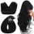 Ugeat microring extensions real hair black extensions real hair microring black real hair extensions microring remy micro loop extensions real hair microring extensions 50g 50 strands 60 cm 1. microring #1