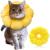 IOSPKKIO SCNORCHRAUSE Cat adjustable hencerow cat collar for cats small dogs after surgery soft sunflower cat restoring collar collar CONE