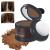 Hair base powder approach powder 4g hair powder hair concealer powder to fill up with thinner hair hair powder for repairing the roots women and men (dark coffee color)