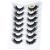 False Eyelashes 7 Pairs 6D Artificial Eyelashes Set Reusable Natural Eyelashes (G886)