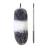 BOOMJOY Microfiber Feather Duster with Extendable Pole, 100" Telescoping Cobweb Duster for Cleaning, Bendable Head, Scratch-Resistant Cover, Washable Duster for Ceiling, Fan, Furniture Gray