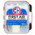 First Aid Kit Hard Red Case 326 Pieces Exceeds OSHA and ANSI Guidelines 100 People - Office, Home, Car, School, Emergency, Survival, Camping, Hunting and Sports