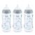 NUK Smooth Flow Anti Colic Baby Bottle, 10 oz, 3 Pack, Elephant