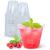 9 oz Clear Plastic Cups 50 Pack Classic Clear Disposable Plastic Wine Cups for Wedding & Party Elegant Plastic Cocktail Cups Plastic Tumblers Plastic Drinking Cups for Iced Coffee Cold Beverage 50 Plastic Cups-9 oz (No Lids)