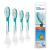 Philips Sonicare for Kids replacement toothbrush heads, HX6044/33, 4-pk, Standard From the age of 7