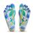 EWShop reflex zone socks 2 pairs - for the simple foot reflex zone massage at home foot reflex zone massage massage socks reflexology