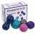ALPIDEX massage balls hedgehog balls set of 5 lacrosse trigger point different degrees of hardness for back legs feet hands