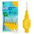 TePe Interdental Brush Original Yellow 0.7 mm/ISO 4 8pcs plaque removal efficient clean between the teeth tooth floss for narrow gaps 8 count (Pack of 1) Yellow (Size 4)