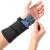 The wrist bag sports wrist bag with zipper for running jogging walking walking walking bicycle and yoga etc dull black l