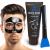 The original - Soena for Men Black Mask + Mask brush |XXL Tube 100 ml |Removed blackheads - peel -off mask - against impure skinWith activated carbon |Black mask for pulling out |Blackhead mask