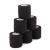 SEADESKY Uning Self-Adhesive Protective Camouflage Tape Wrap 5CM x 4.5M Tactical Camo Form Multi-Functional Non-Woven Fabric Stealth Tape Stretch Bandage for Outdoor Military Hunting Black Camo