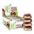 Hej Vegan Crispy Chocolate Raspberry |High protein bar sugar arm only 0.4 g of sugar |chocolate crispy protein bar palm oil -free low sugar snack bar |12 protein bars x 45 g