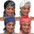 ASHILISIA 4 Pieces Women Chemo Hat Turban Beanie, Pre-Tied Headwraps Headwear Bandana for Hair Loss Acily-a-1