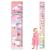 HIFOT Kids Growth Chart Height Measuring Chart Unicorn Canvas Wall Hanging Rulers for Baby Children Girls Bedroom Decor 74.8''* 7.87''