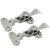NRC&XRC Heavy Duty 316 Stainless Steel Anti-Rattle Lockable Hold Down CLAMP Latch Locker Hatch Hardware 2 PACKS