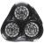SPRCDN Universal Rotary Replacement Shaver Head Black