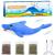Floppy Fish Cat Catnip Toys Flapping Interactive Electric Kitten Toy for Indoor Cats Chew Moving Fish Kicker Toy Realistic with USB Charger Simulation Automatically Wagging Tail (Dolphin)1