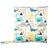 ALLY-MAGIC Wet Bag Waterproof Wet Dry Bag Washable Cloth Diaper Bags with Zippers Daycare Organiser Bag for Swimsuits 28 * 30cm Hanging Wet or Dry Clothes Storage Bag Y3-2205-03