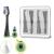 Brush Heads for Complete Care 5.0 & 9.0, 4-Pack, Black