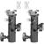 Camera Flash Speedlite Mount, ChromLives Professional Swivel Stand Light Bracket, Umbrella Bracket Shoe Holder E Type Compatible with Canon Nikon Pentax Olympus Nissin Metz, Other Speedlite Flashes flash stand