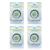 SpaLife Korean Soothing Spa Cooling Eye Pads - 48 Pads - With Fruit + Vegetable Extracts - Depuff Eyes + Reduce Dark Circles (Cucumber)
