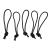 Ho Stevie! Leash String Loop Cord for Surfboard, Longboard and SUP (Black) 5-Pack