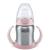 NUK Learner Cup Drinking Bottle 6-18 Months Stainless Steel Leak-Proof Anti-Colic BPA-Free 125 ml Pink Pink Stainless Steel