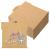 50 Pcs Hair Clip Display Cards 4.75 x 5.25 in Kraft Hair Bow Holder Cards Brown Hair Bow Display Cards Rectangular Clip Collecting Cardboard for Hair Barrettes Jewelry Organizing Accessories