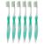 Sofresh Flossing Toothbrush - Adult Size | Your Choice of Color | (6  Teal)