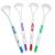 Tongue Scraper Cleaner x 4 Set of 4 Colours Oral Dental Care 4 Count (Pack of 1)