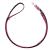 HUNTER NEOPRENE Adjustable dog leash 2.0 x 200 cm raspberry/black 2.0 x 200 cm raspberry/black