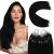 Youngsee Microring Extensions Black Microring Extensions Real Hair Black Micro Loop Extensions Real Hair 45cm Extensions Microring Real Hair Hair Cycling Real Hair Microring Black 50g #1 45 cm-Micro 3-2- #1
